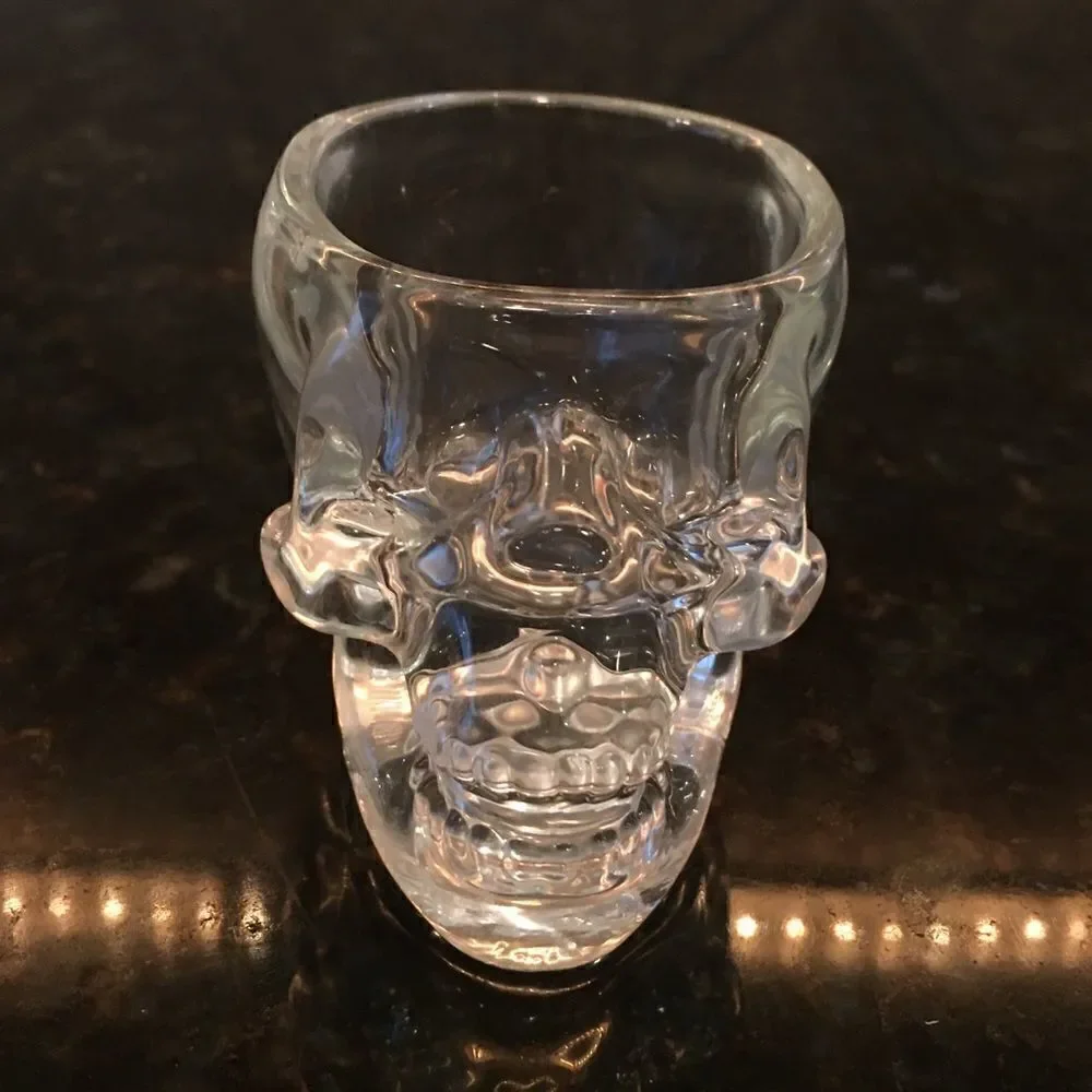 🎃- SKULL EXTRA Large Bad A** Shot Glass!!